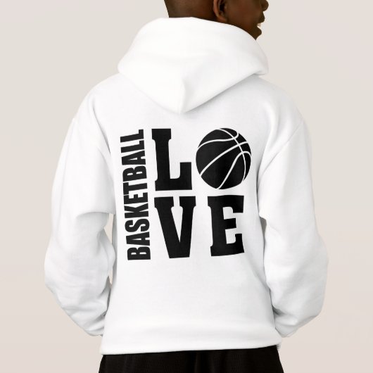 Basketbalspelers Ultimate I Love Basketball (Achterkant)