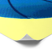 Basketbalspelkunst Poster (Hoek)