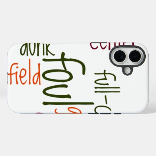 Basketbalspellen.png Case-Mate iPhone Case (Achterkant (horizontaal))