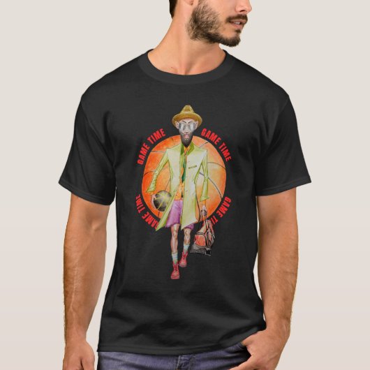 BASKETBALSPELLING T-SHIRT (Voorkant)