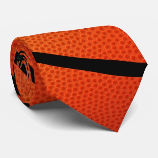 Basketbalspelsport Stropdas (Opgerold)