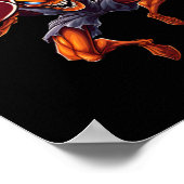 basketbalspin poster (Hoek)