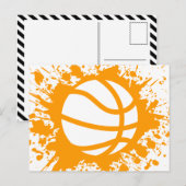 basketbalsplatten briefkaart (Voorkant / Achterkant)