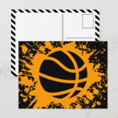 basketbalsplatten briefkaart (Voorkant / Achterkant)