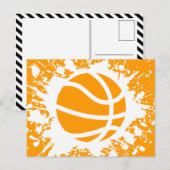basketbalsplatten briefkaart (Voorkant / Achterkant)