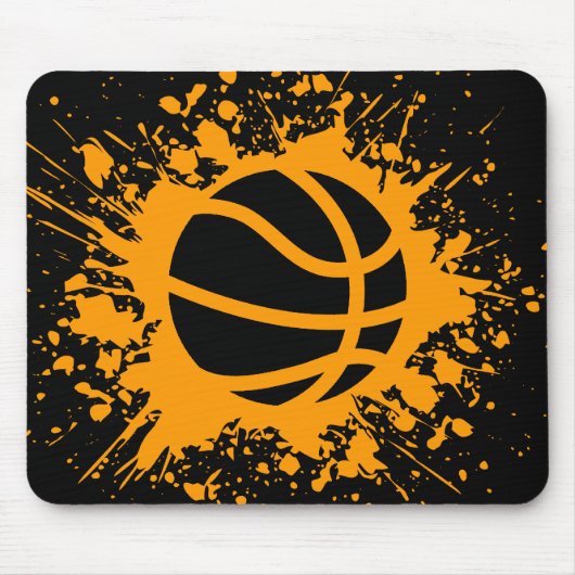 basketbalsplatten muismat (Voorkant)