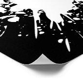 basketbalsplatten poster (Hoek)