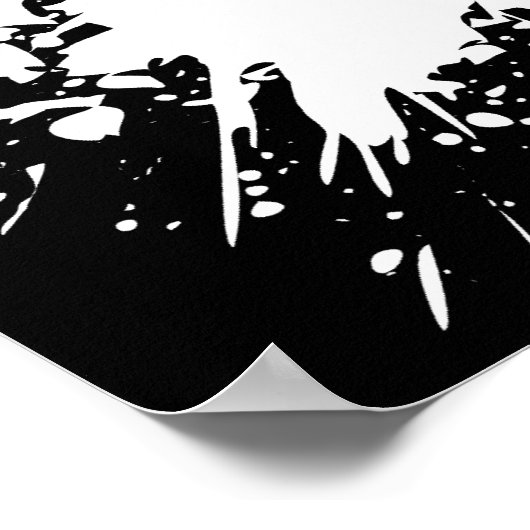 basketbalsplatten poster (Hoek)