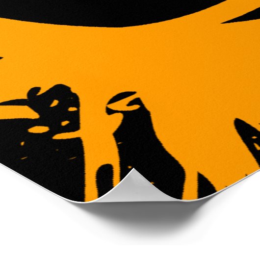 basketbalsplatten poster (Hoek)