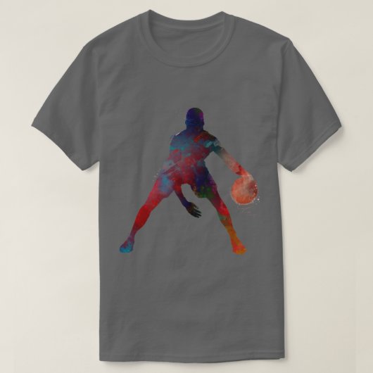 basketbalsport (2) t-shirt (Design voorkant)