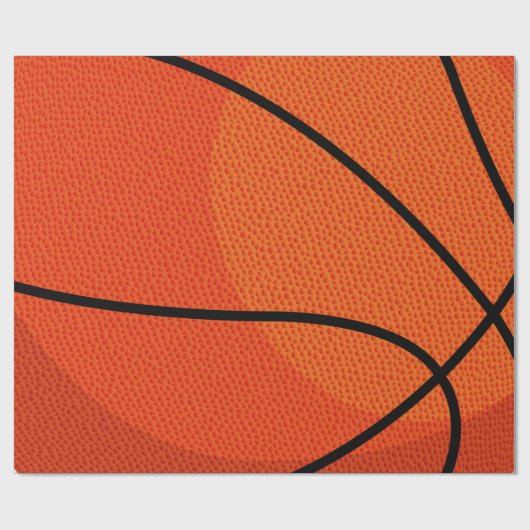 Basketbalsport Cadeaupapier (Vlak)