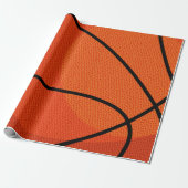 Basketbalsport Cadeaupapier (Uitgerold)