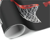 basketbalsport cadeaupapier (Rol Hoek)