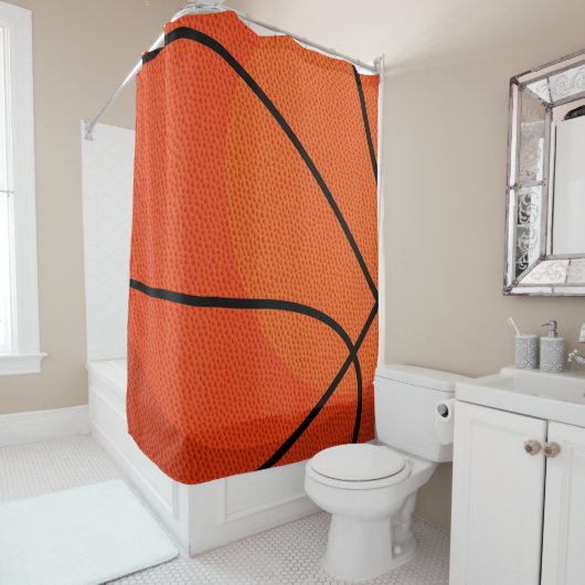 Basketbalsport Douchegordijn (In situ)