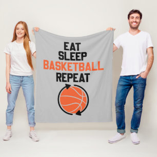 basketbalsport fleece deken