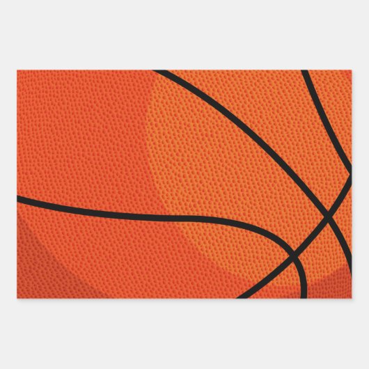 Basketbalsport Inpakpapier Vel (Voorkant 3)