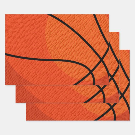 Basketbalsport Inpakpapier Vel (Set)