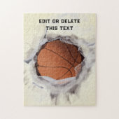 Basketbalsport Legpuzzel (Verticaal)