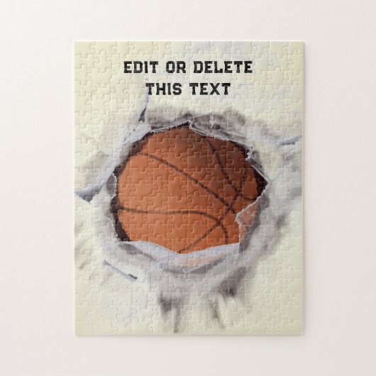 Basketbalsport Legpuzzel (Verticaal)