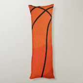 Basketbalsport Lichaamskussen (Achterkant (Verticaal))