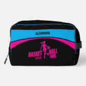 Basketbalster, Basketbal Meisje Verjaardag Acce Toilettasje (Achterkant)