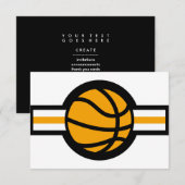 basketbalster kaart (Voorkant / Achterkant)