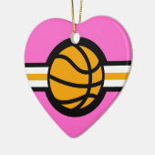 basketbalster keramisch ornament (Links)