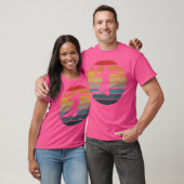 Basketbalster Silhouette op een T-shirt (Unisex)