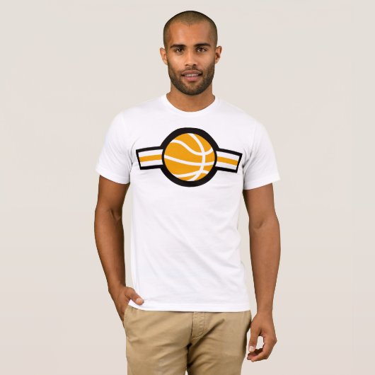 basketbalster t-shirt (Voorkant volledig)