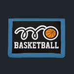 basketbaltas voor jongens | sportgeschenk voor kin drievoud portemonnee<br><div class="desc">basketbaltas voor jongens | sportgeschenk voor kinderen. Speciaal ontwerp. Aangepaste kinder geschenken. Personaliseerbare met naam of monogram. Fun gift idee voor tieners en jongere kinderen in de sport. Gepersonaliseerd cadeau met naam of initialen. Kleurblauw en andere beschikbare kleuren.</div>