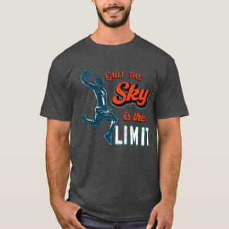 Basketbalteam alleen Sky is de limiet T-shirt