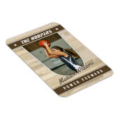 Basketbalteam  Brown Souvenir Magneet (Rechterzijde)