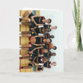 Basketbalteam Coach Bedankt Foto  (Achterkant)