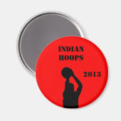 Basketbalteam Magneet (Voorkant / Achterkant)