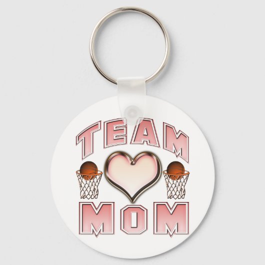 Basketbalteam mama sleutelhanger (Voorkant)