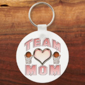 Basketbalteam mama sleutelhanger (Voorkant)