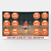 Basketbalteam Spandoek (Horizontaal)