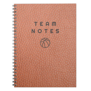 Basketbalteamnotities  notitieboek