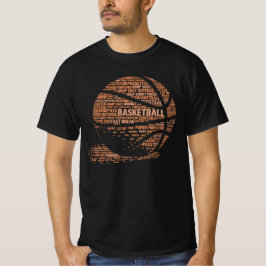 Basketbaltekst - Cool Basketbal Liefhebber Cadeau T-shirt