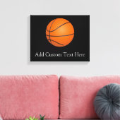 Basketbalthema Canvas Afdruk (Insitu (Woonkamer))