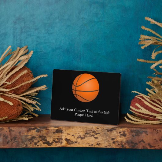 Basketbalthema Fotoplaat (Zijkant)