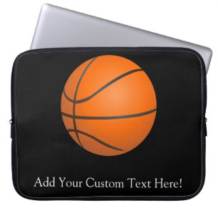 Basketbalthema Laptop Sleeve