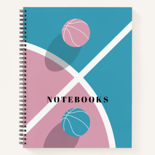 Basketbalthema Notitieboek