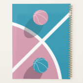 Basketbalthema Planner (Achterkant)