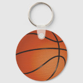 Basketbalthema Sleutelhanger (Voorkant)