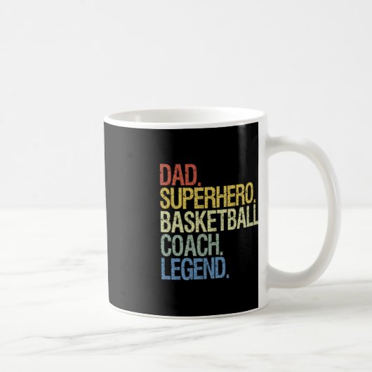Basketbaltrainer Koffiemok (Rechts)