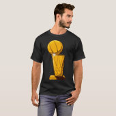 basketbaltrofee t-shirt (Voorkant volledig)