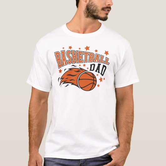 Basketbalvader T-shirt (Voorkant)