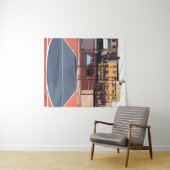 Basketbalveld | Basketbal liefhebber | Leuk Cadeau Wandkleed (In Situ (horizontaal))