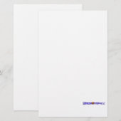 Basketbalveld Logo Briefpapier (Voorkant / Achterkant)